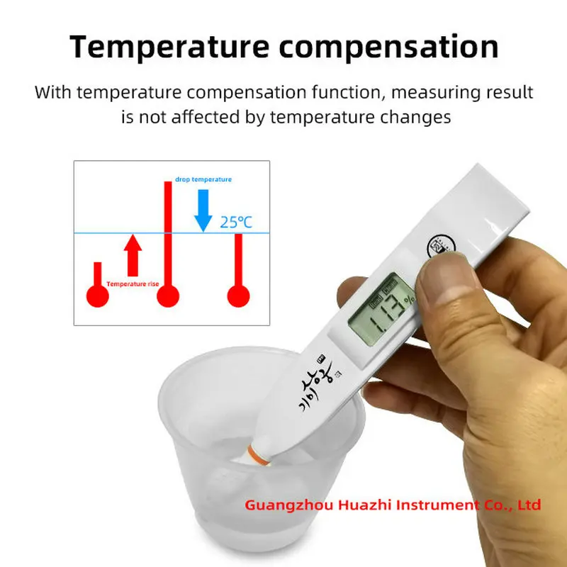 HM SB2000  digital electronic salinometer kitchen food salt meter high precision seawater salinity meter