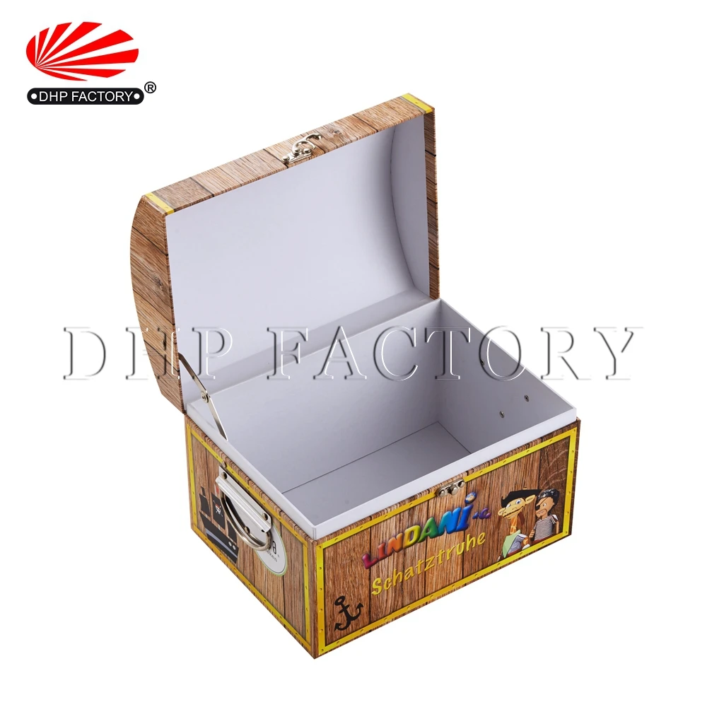 Пират один кусок Гарри Поттер шары бумажный чемодан Крышка шарнирная детская игрушка упаковка сокровище грудь коробка с ручкой сбоку