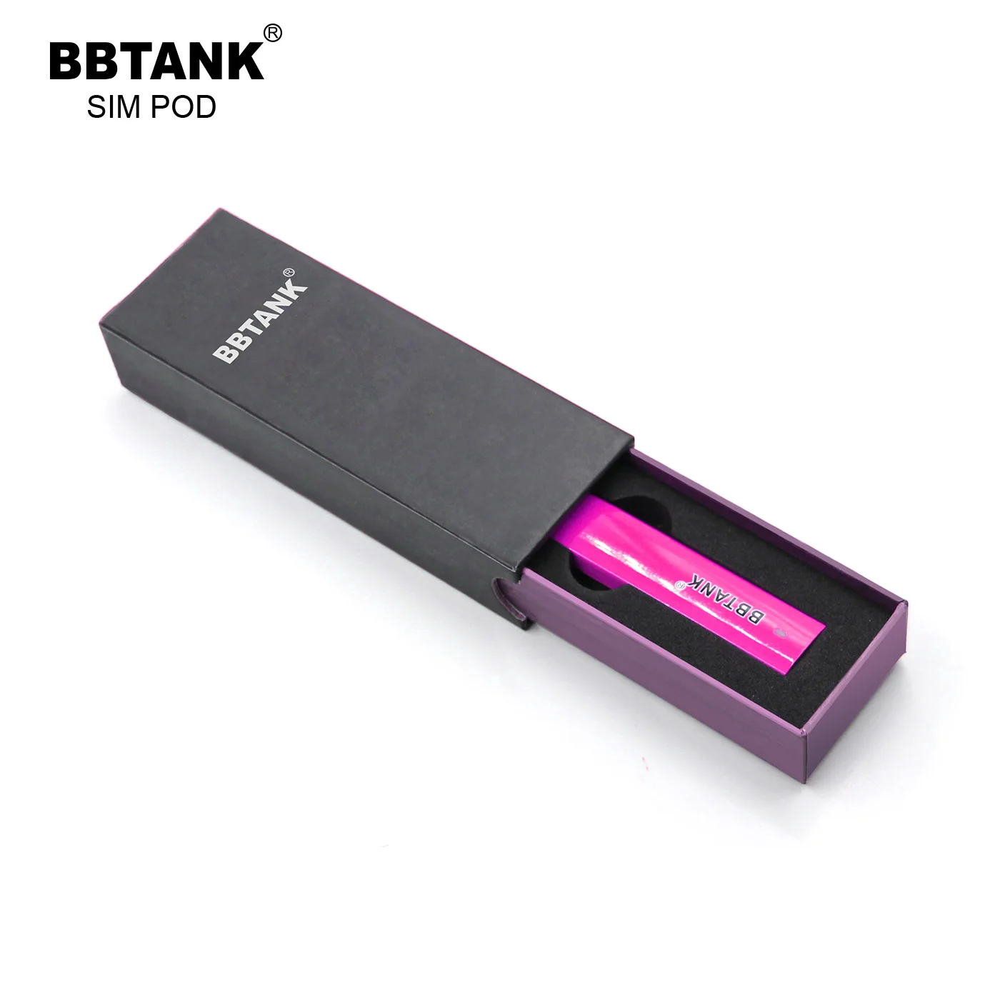 
2021 Ceramic Heating vape pen 1ml pod system empty cbd oil pens no cotton mini vape pods BBTANK Sim Pod 