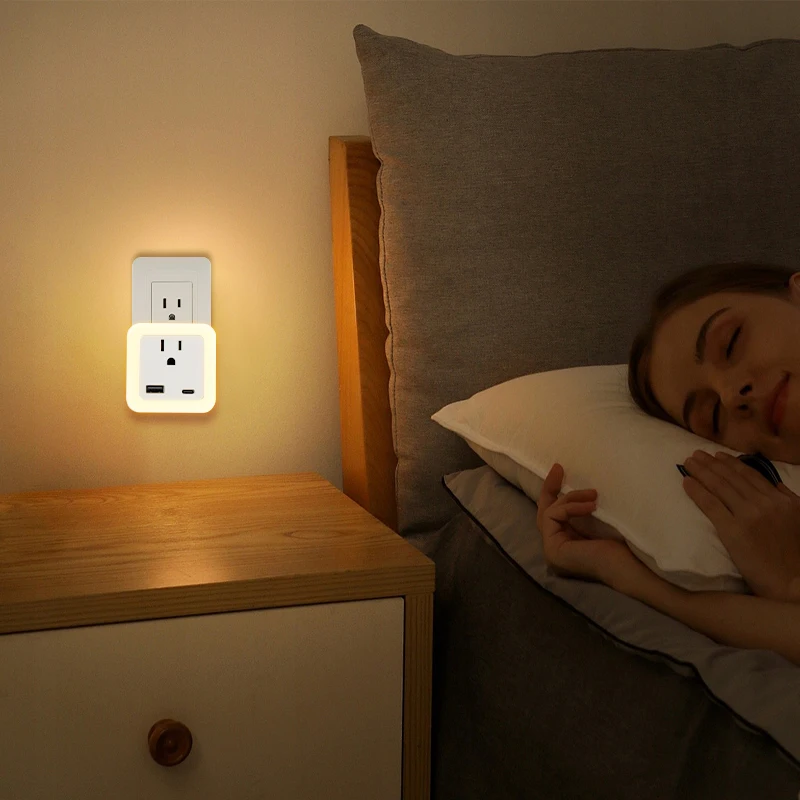 Smart US to UK plug adapter 3 порта USB и 1 Type C Заземленный адаптер для путешествий