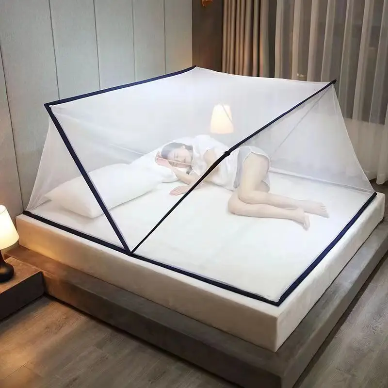 Foldable Anti-Mosquito Cover With Sunshade Folding Portable Home and Travel Outdoor Mosquito Net