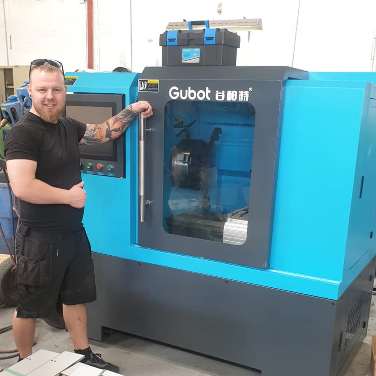 CNC Diamond Cut Alloy Wheel Repair Lathe Machine For Rim Refurbish Equipment