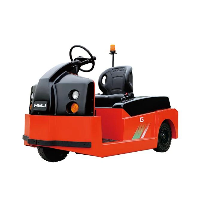 Light Duty Mini 6Ton Diesel Tow Tug Tractor For Carrying Trolley Cart QYCD60-JIG Spot supply