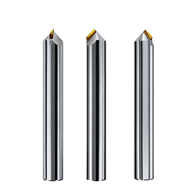 JC Factory Side and Flat lining MCD /CVD Diamond tools for cnc machine jewelry making end mill CNC tool Router bits for Acrylic
