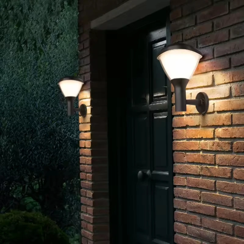 Outdoor Solar Panel Wall light Street Garden Decoration Solar lamps outdoor LED Lights energy saving lamp garden lights