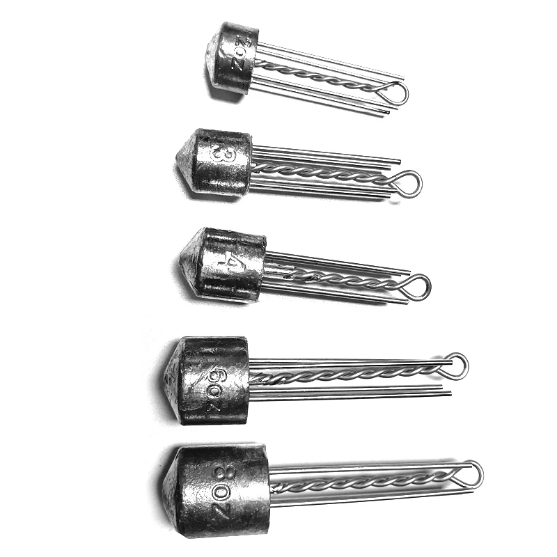 Sputnik Sinker 1oz-10oz Saltwater Surf Fishing Sinker Beach Casting Sea Fishing Bottom Holder  fishing lead weights