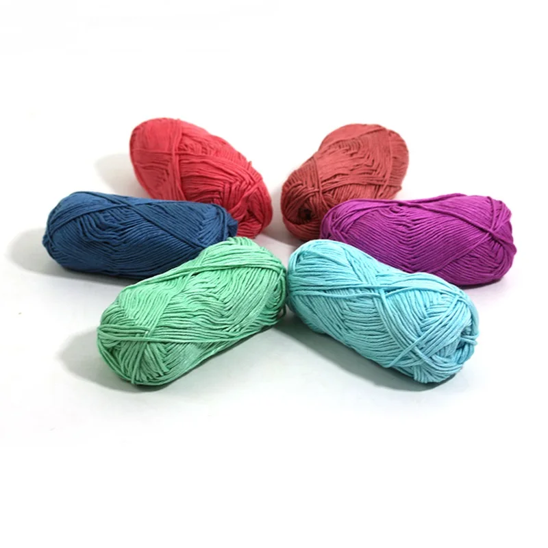  wholesale yarn free sample China hot sale dyed pattern bamboo cotton blended Bamboo Cotton Thread