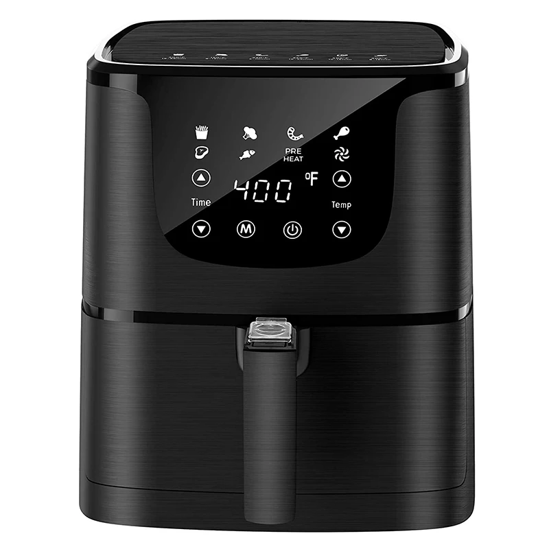 Household Electric Oil-free Digital Display Panel 2.6  3.5 liters 4.5L Air Fryer for Chicken Donut Corn Dog Chips