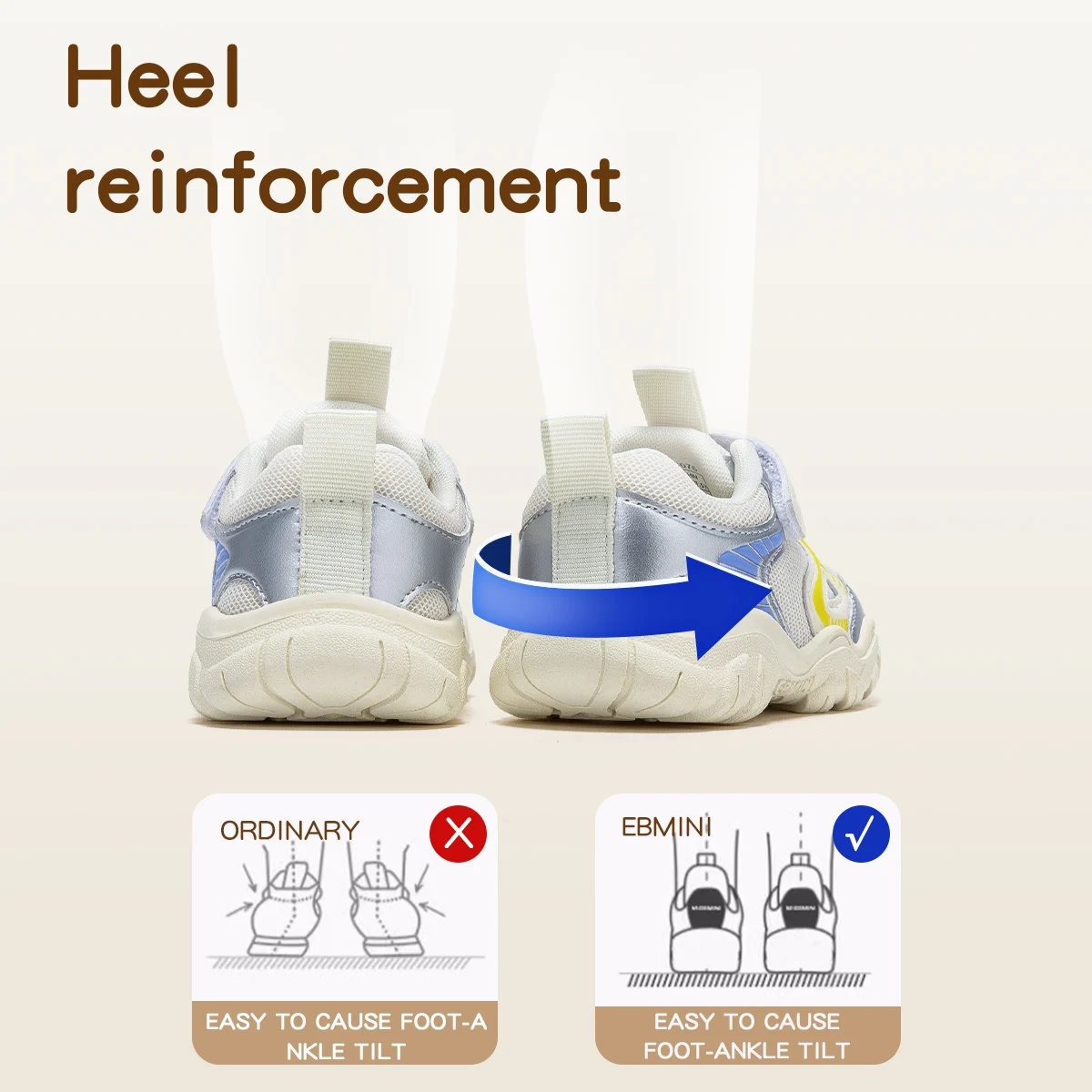 EBMINI children sneakers net surface breathable soft-soled boys shoes autumn new baby shoes casual non-slip girls thin shoes