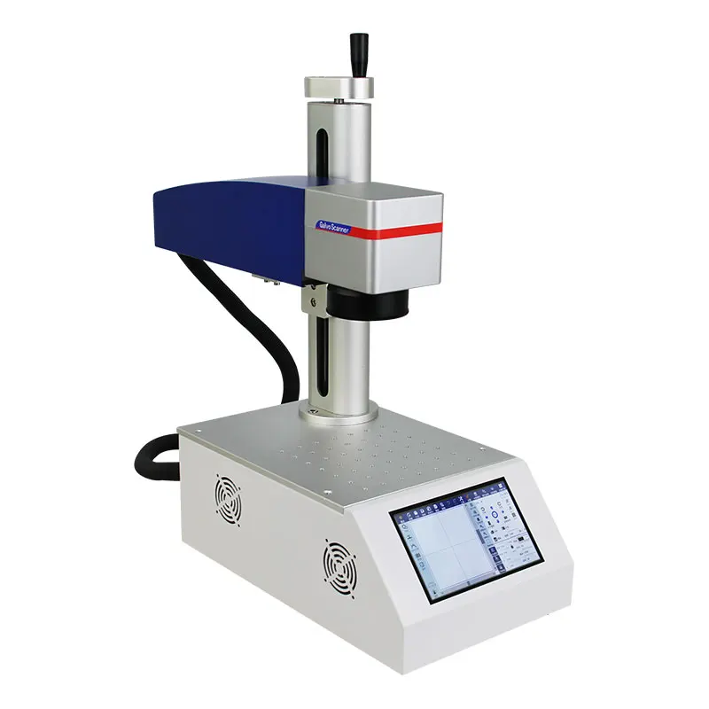 Portable Metal 20W Laser Marking Machine Manufacturers Desktop Mini Fiber Laser Marking Machine Price