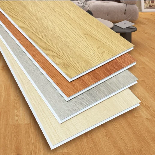 New Design 4mm 5mm 6mm Thickness Vinyl Plank luxury spc flooring Click Lock System SPC Flooring