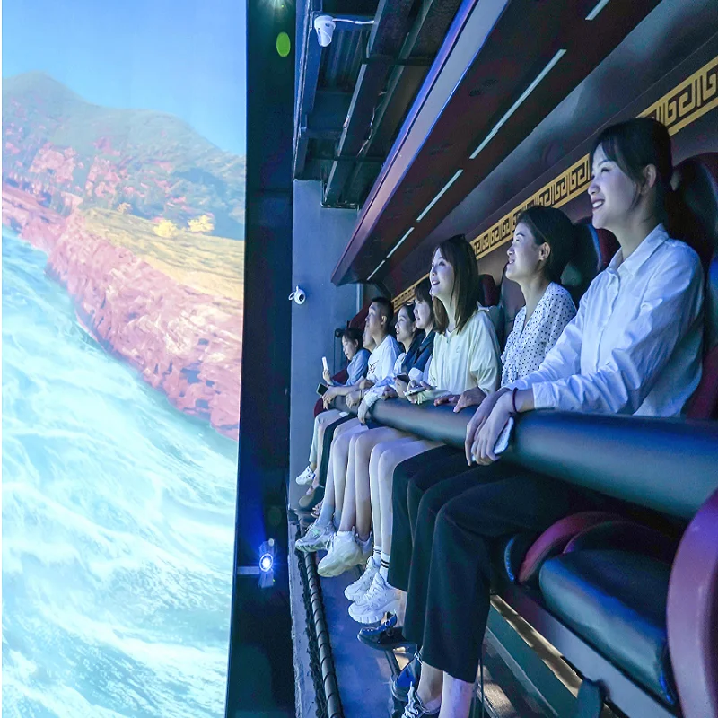 6 dof Motion Platform Flying Track Cinema