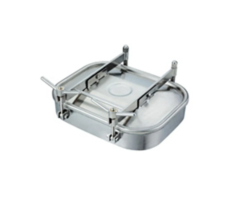 
Cheap Hot Sale Top Quality Sanitary Manhole Cover Stainless Steel Elliptical Oval Tank Manways 