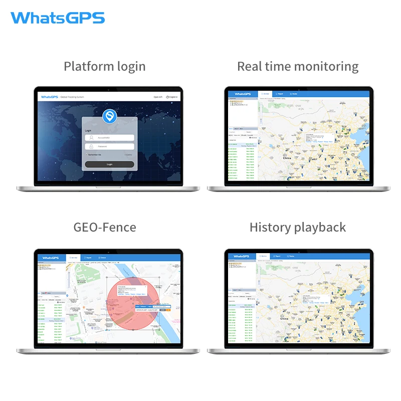 
2021 WhatsGPS GPS Tracking Software Platform With Open API 