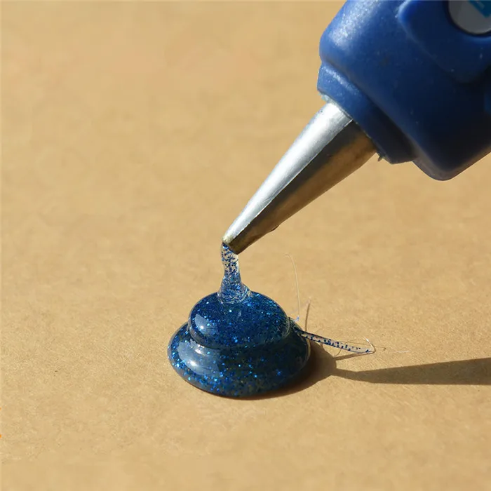 Hot Glue Sticks Human Hair Extension 7mm Wholesale Factory Glitter Good Quality Hot Glue Sticks