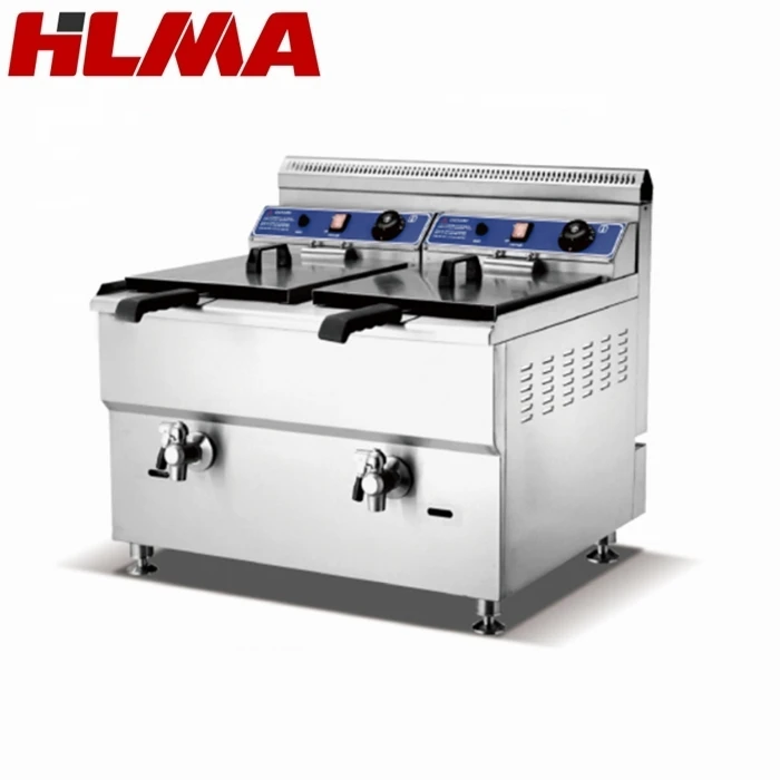 Commercial Table Top Automatic Gas Deep Fryer
