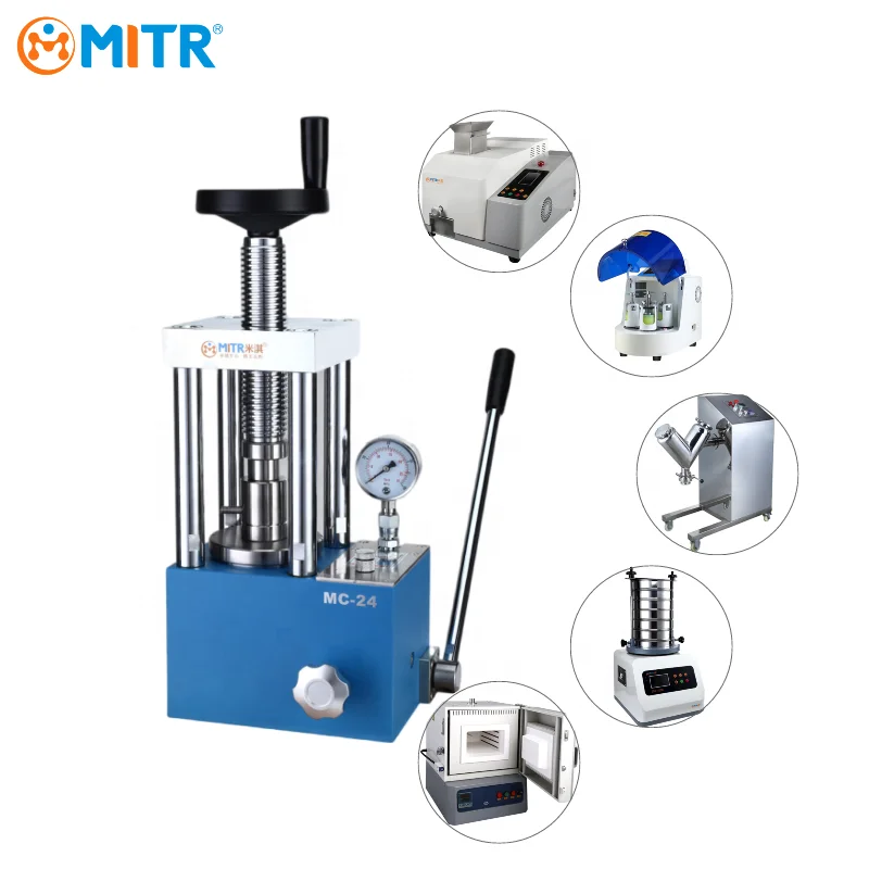 MITR Professional Lab Press Machine 1-60T Automatic Electric Hydraulic Laboratory Mechanical Powder Molding Press For Sintering