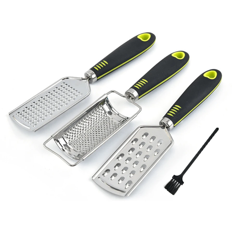 
Kitchen tools Manual Cheese Zester Stainless Steel Cheese Graters set of 4 