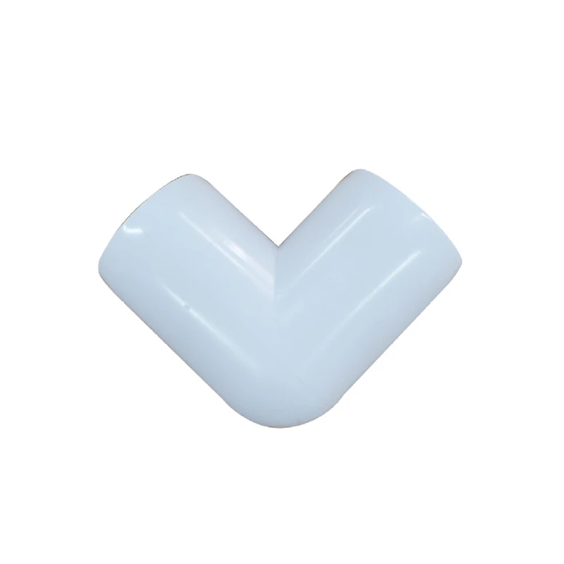 ANSI Sch40 Furniture Grade PVC Elbow Tee T Cross Fittings 3/4' 1' 1-1/4' UV Resistant Furniture PVC Custom Color Fitting