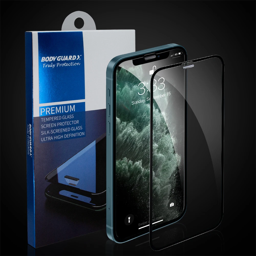 Защитная пленка для корпуса X Truply, ультратонкое высокочеткое шелковое Экранированное закаленное стекло для защиты экрана от пыли для iphone 13 12
