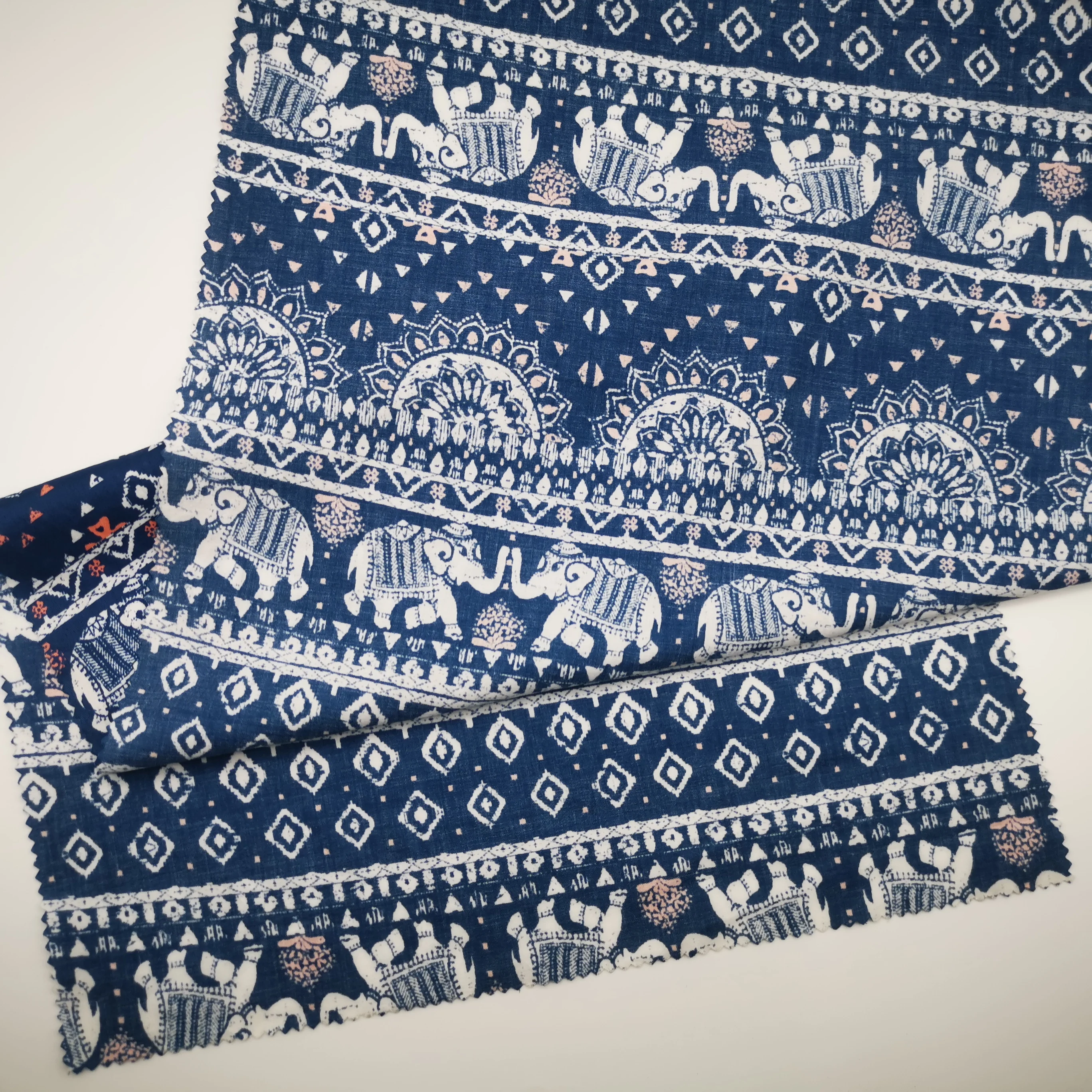 
Rayon Print Fabric for Shirt Fashionable Cheap 100% Polyester 100%RAYON,100% RAYON Woven 10/1-15236 15-30 Days 60*60/90*88 78GSM 