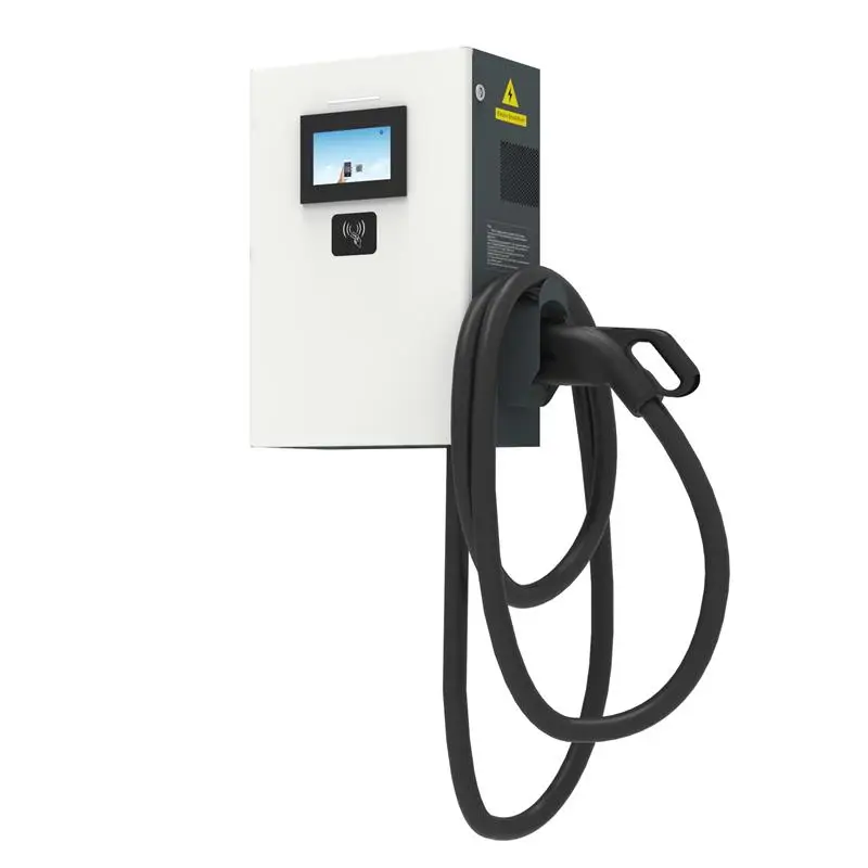 Настенное зарядное устройство CCS2 GBT ChAdemo с поддержкой 4G Wi-Fi Ethernet 20 кВт 30