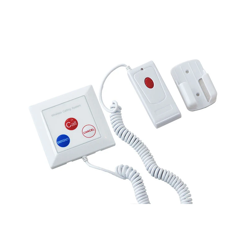 Wireless Hospital Nurse Call System Bathroom Emergency Pull Call Elderly Panic Button