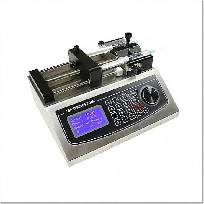 Electrostatic Spinning Syringe Pump for Liquid Transfer with Micro Flow