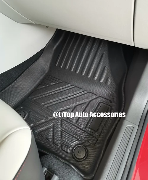 3D Anti-slip Waterproof Custom Car Floor Mats For Volkswagen T-Cross Carpet Auto Accessories 2019
