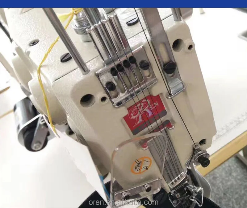 Cotton pants patchwork Small mouth extension sewing machine Computer three-needle five-wire direct    RN-1507D