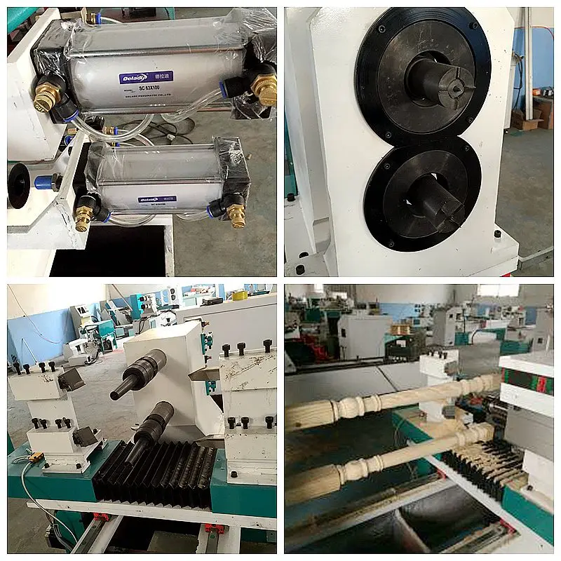 Factory price Manufacturer Supplier 0.2 accuracy Innovation baseball bat make machine cnc wood lathe machine for table legs