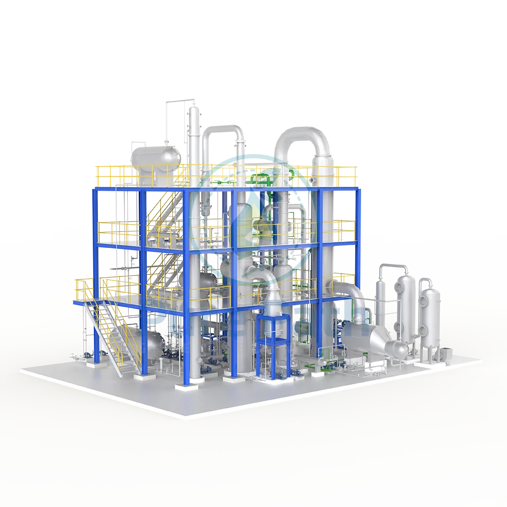 Diesel Sulfur Removal  Color Improving Odor Removal Purification Plant