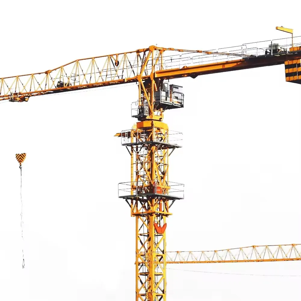 Construction Used Tower Crane Arm length 65 Meters 12 Tons Tower Crane