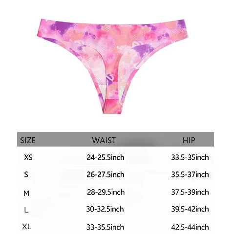 Amazon hot sale calcinha teen girl panties underwear printed t back tanga spandex thong for women seamless string latex briefs