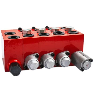 3 spools hydraulic proportional control valves