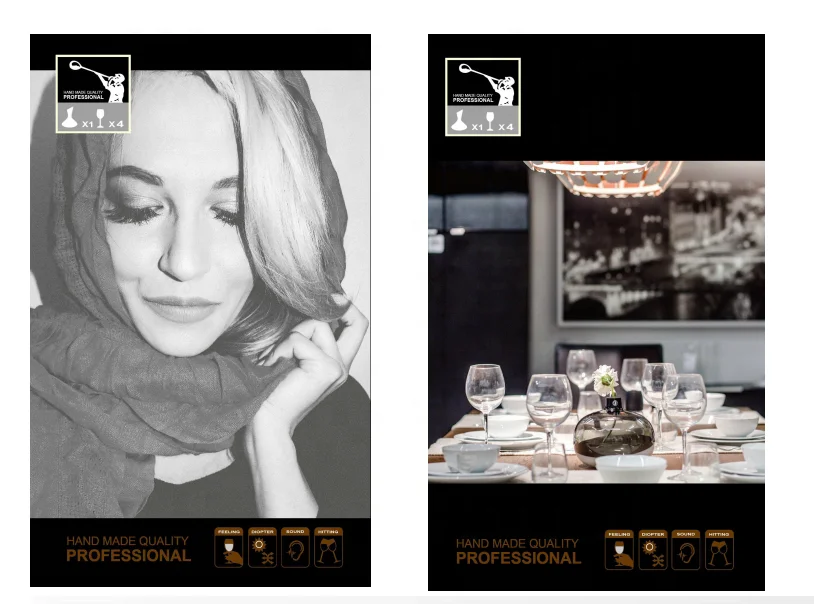 Raymond Crystal Glass Dinner Set Luxury Unique Red Wine Decanter Set