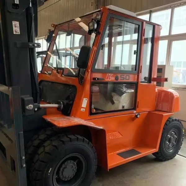 Forklift 5 ton 6 ton 6.5ton Diesel Forklifts CPCD50-M4K2 Stock Forklifts with Side Shift