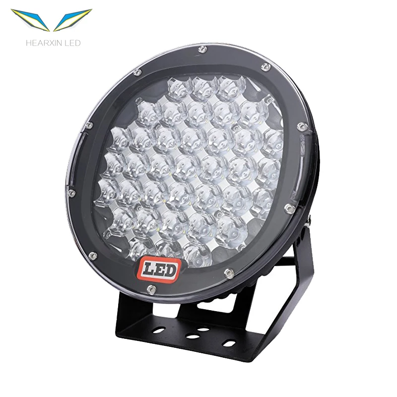 Universal 4X4 Light 9 Inch Round Headlight 185W Spotlight Offroad DRL LED Work lamp for 4WD 4x4 SUV Car Truck Trailer Tractor