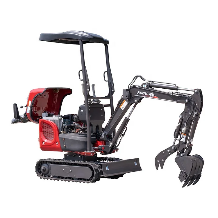 Rhinoceros Mini Excavator Made In China XN10-8 XN12-8 1ton mini excavator for garden work with CE