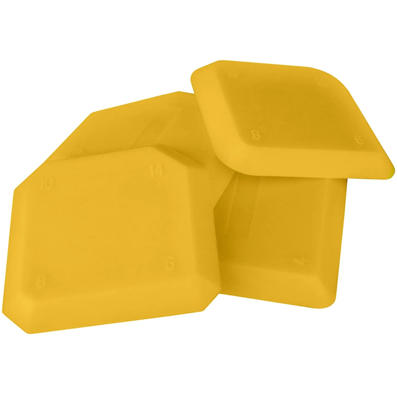 Yellow 4pcs/ set Caulking Tool Kit Silicone Sealant Remover Smoother Finisher Scraper Cleaner Caulk Finishing Tool