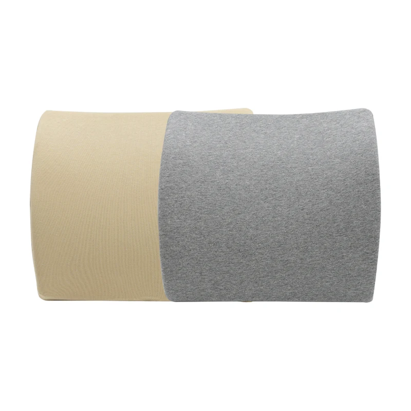 Business Style Memory Foam Cotton Clothing Waist Rest Office Car Cushion Backrest Lumbar Support
