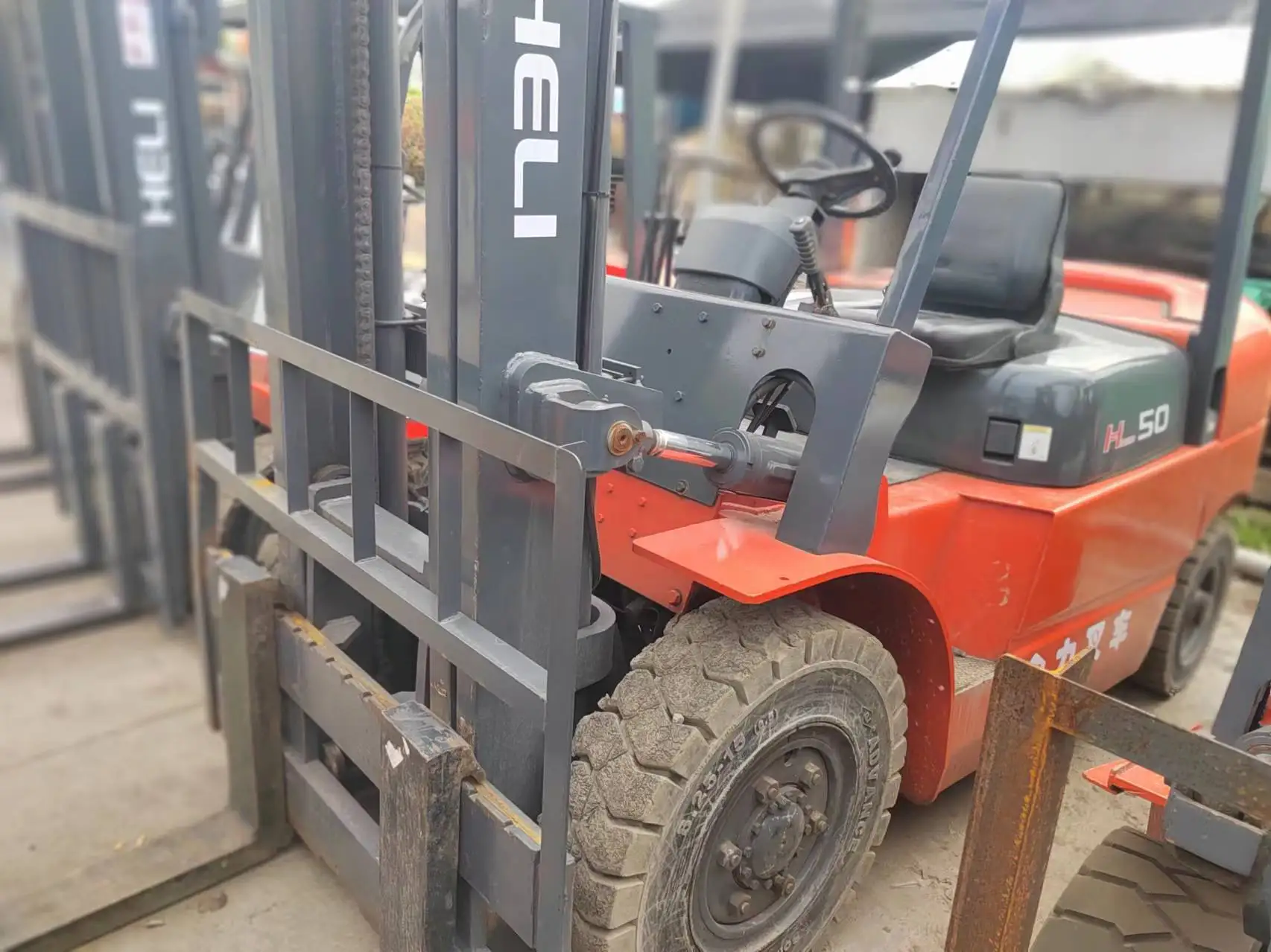 Forklift 5 Ton 6 Ton 6.5ton Diesel Forklifts CPCD50 CPCD60 Stock Forklifts With Side Shift