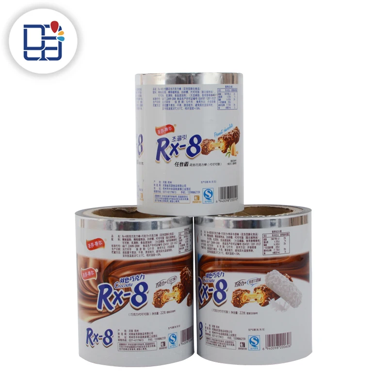 
Customizable Printing Food Grade Chocolate Packaging Plastic Lamination Rolls 