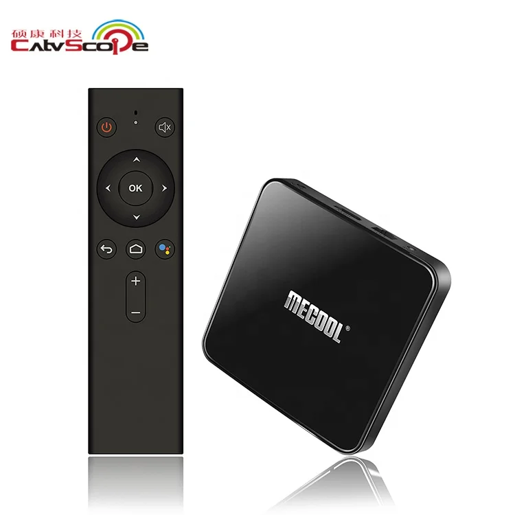 Catvscope STB/smart box KM3 Android 9.0 pie ATV IPTV of 64GB/128GB and 10/100M movies media player