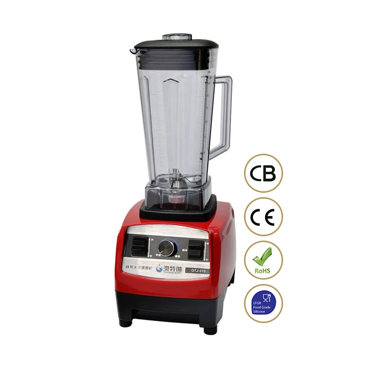 Сверхмощный коммерческий кухонный бытовой соковыжималка для свежих фруктов Электрический миксер для смузи блендер