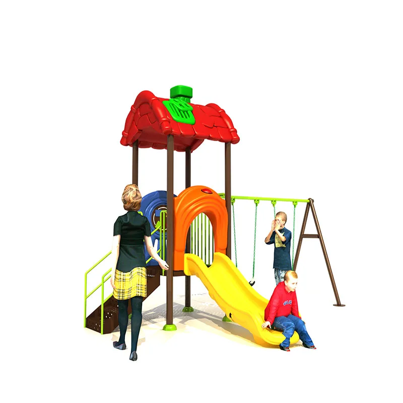 Amusement kids play climbing children park toys outdoor gym plastic slide set