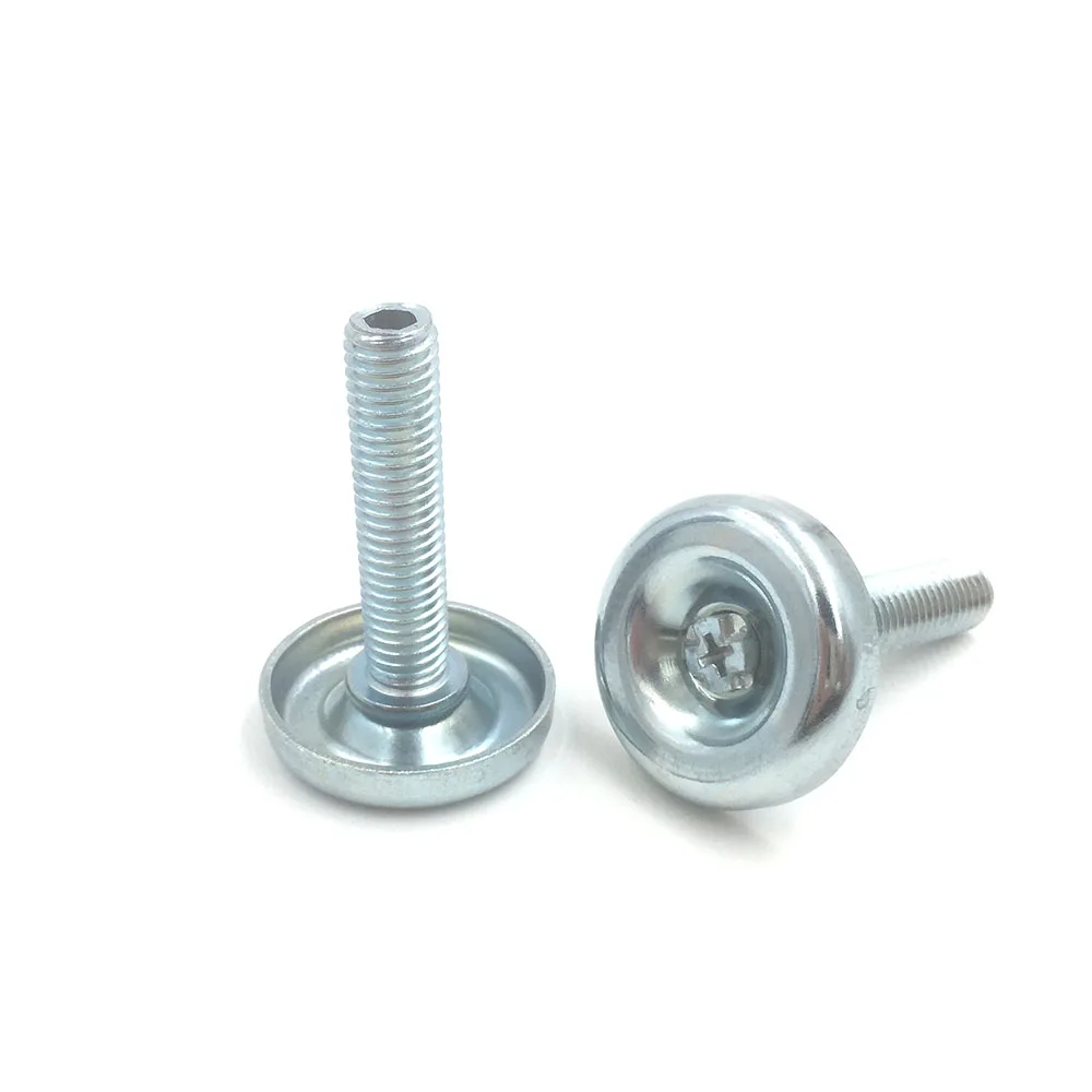 Adjustable screw in modern furniture feet