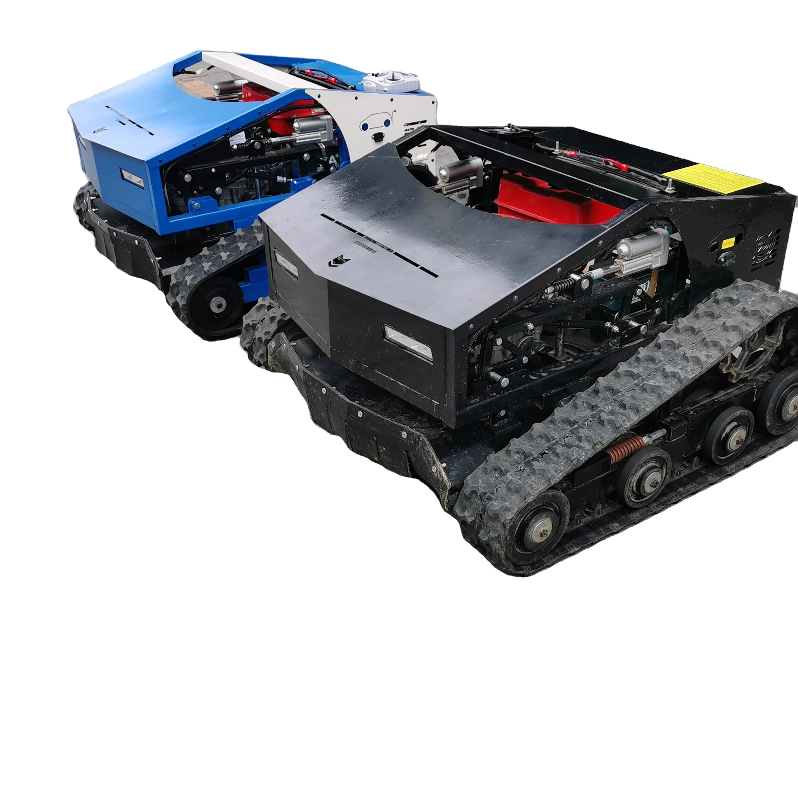 Crawler robot lawn mower self propelled remote control walking tractor garden grass cutting machine automated lawn mower