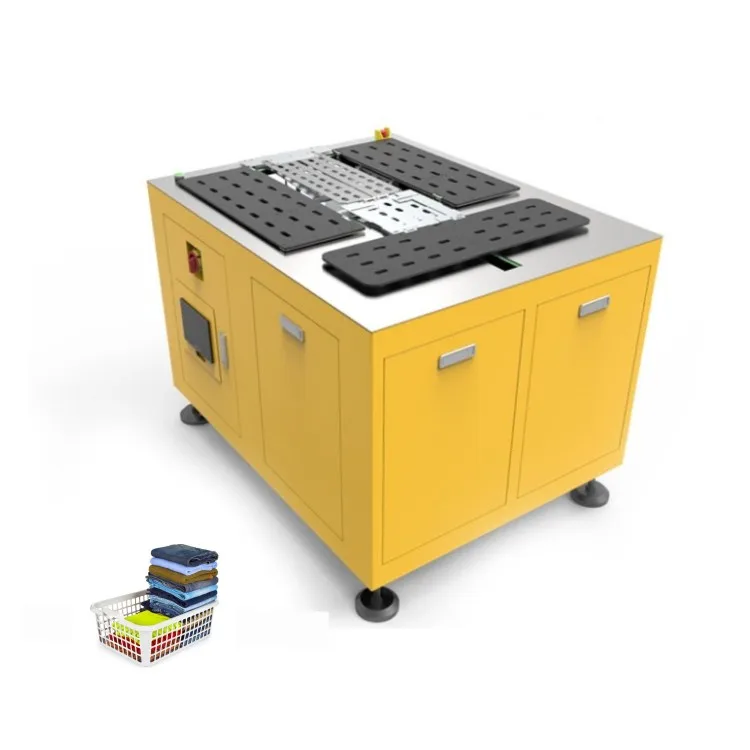 Clothes/shirts/pants/short sleeves/T-shirts clothes folding machine in Sheet Folding Machine Small folding clothes machine