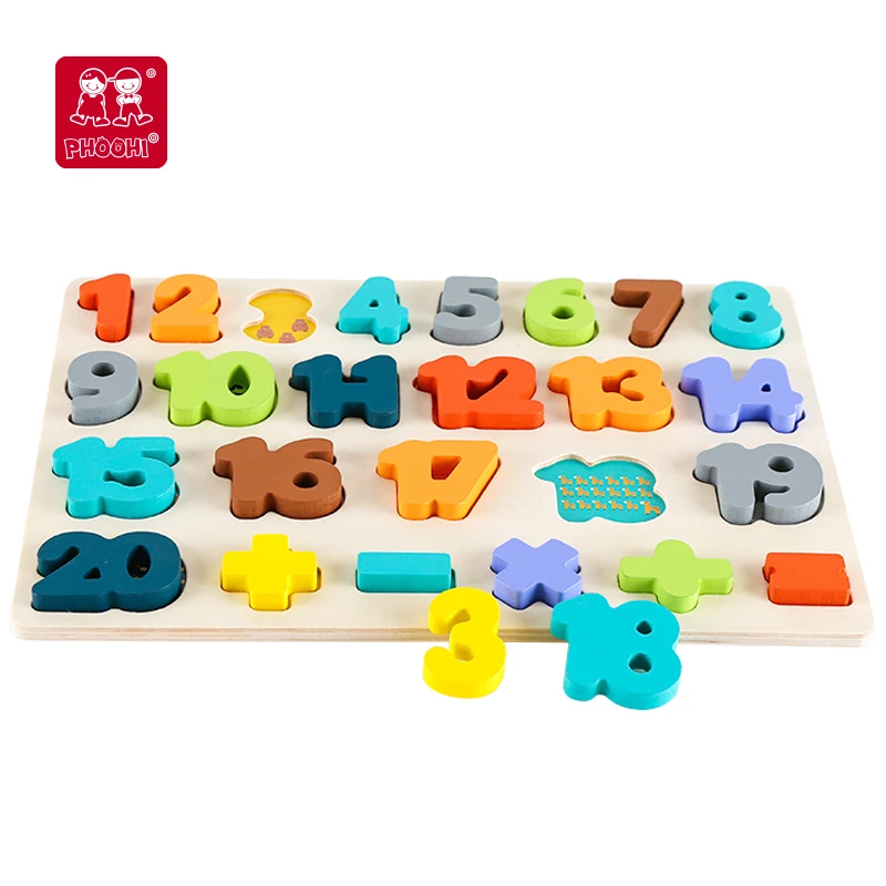 An Educational Wooden Kids Puzzle for Children Learning up to 3 Years and More